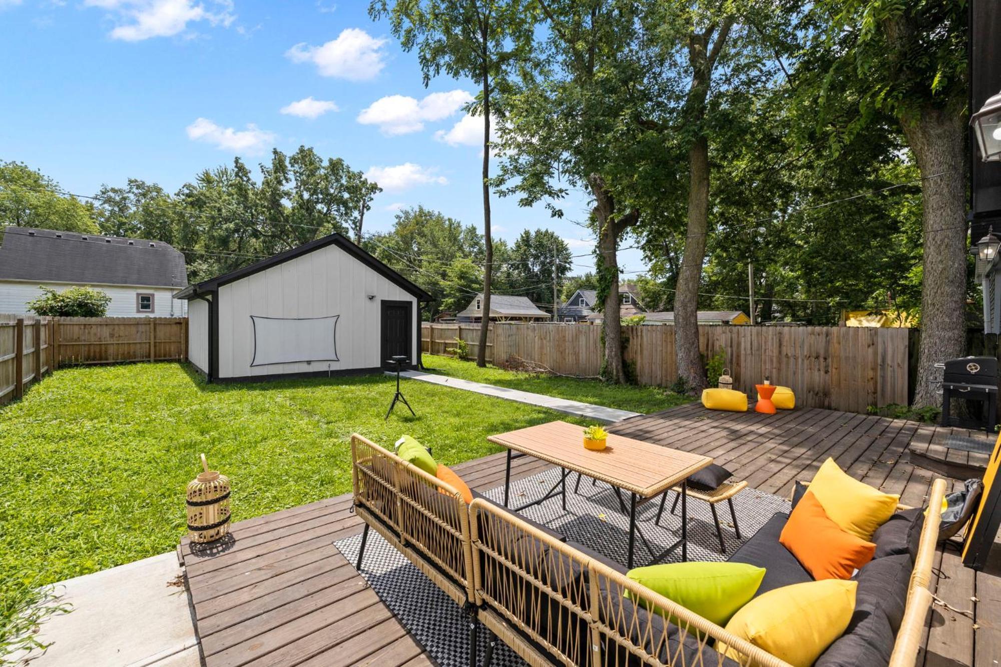 Central Indy 5Bd - Pingpong - Outdoor Movie - Bbq Indianapolis Exteriör bild